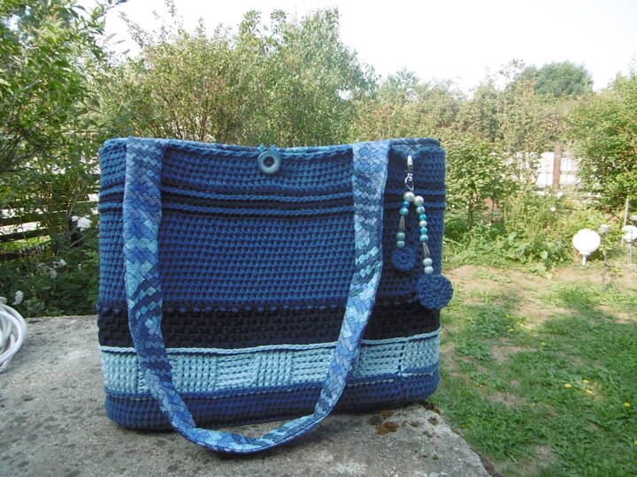 Häkeltasche Seeluft