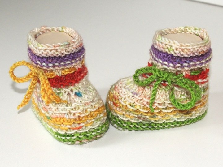 Strickanleitung Baby-Set Lollypop, Strampelsack, Mütze, Socken, Schuhe
