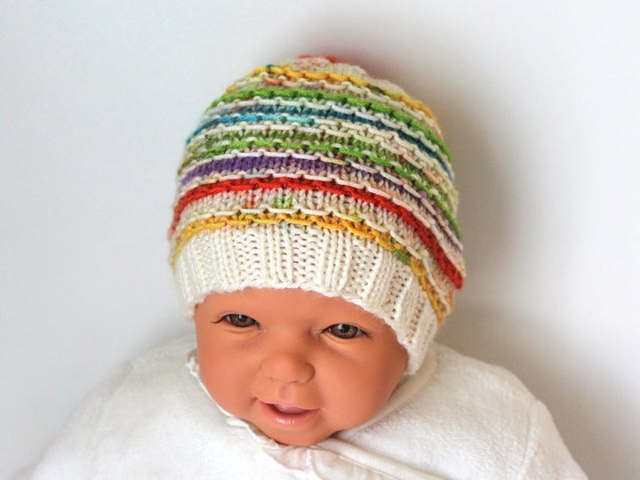 Strickanleitung Baby-Set Lollypop, Strampelsack, Mütze, Socken, Schuhe