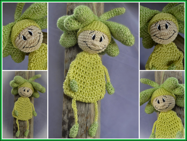 Glücksbringer Glücksklee Kleeblatt Anhänger Taschenbaumler