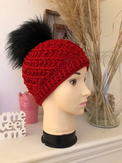 Häkelanleitung Mütze "Alice"