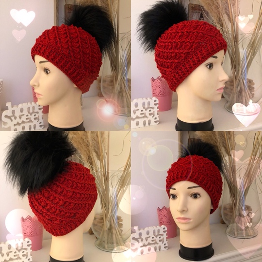 Häkelanleitung Mütze "Alice"