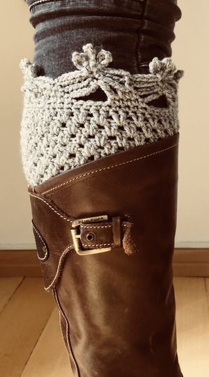 Boot cuff princess, Stiefel Manschetten, Stiefel Stulpen