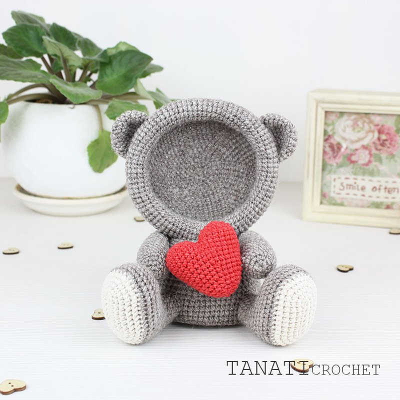 Häkelanleitung “Bilderrahmen  BÄR” - Bild 2