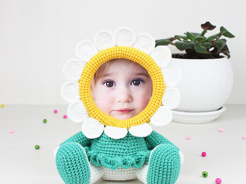 Häkelanleitung “Bilderrahmen CHAMOMILE”