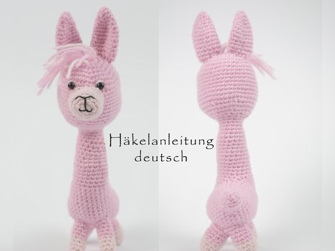 Lama Jules • Häkelanleitung • Deutsch