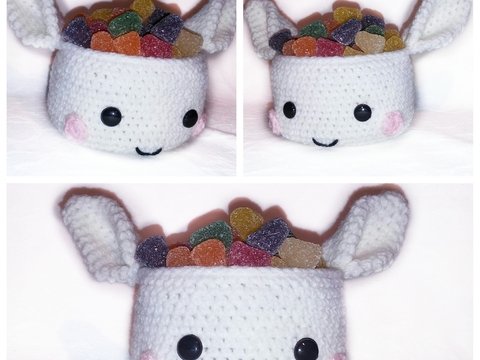 Häkelanleitung Korb PDF english-deutsch-dutch ternura amigurumi