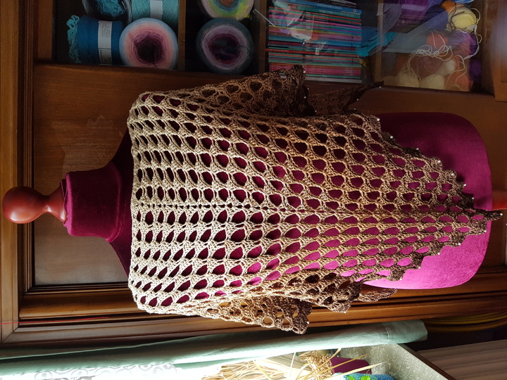 Häkelanleitung Dreieckstuch Augenweide - einfach zauberhaft