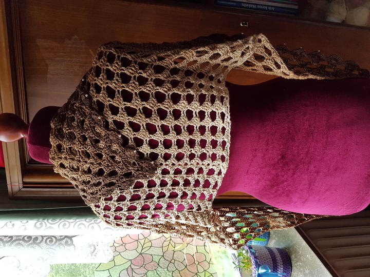 Häkelanleitung Dreieckstuch Augenweide - einfach zauberhaft