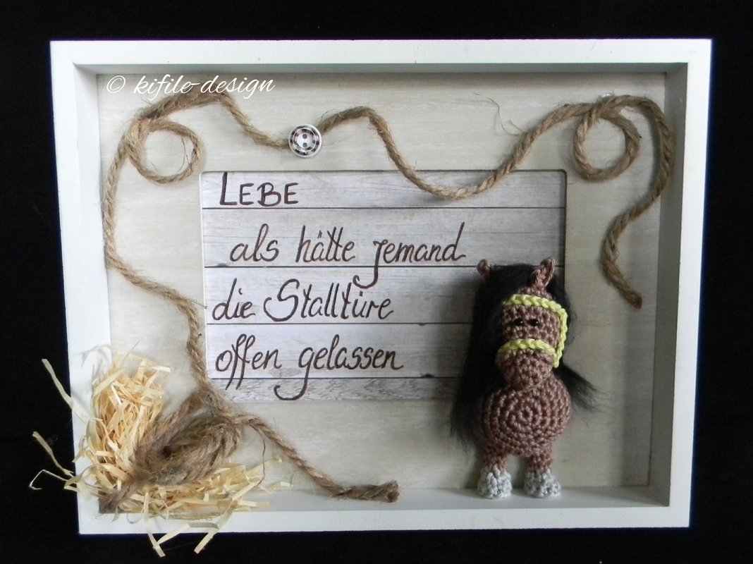 Häkelanleitung Die Pferdchen