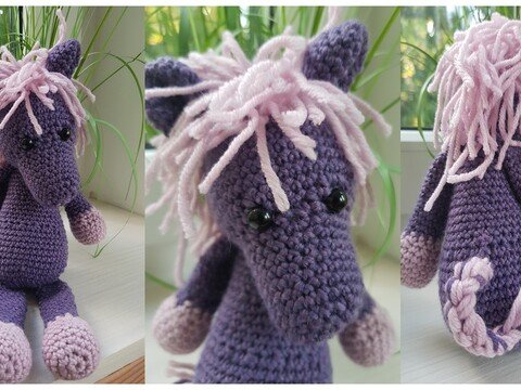 Antonia - das Pferd (Häkelanleitung)