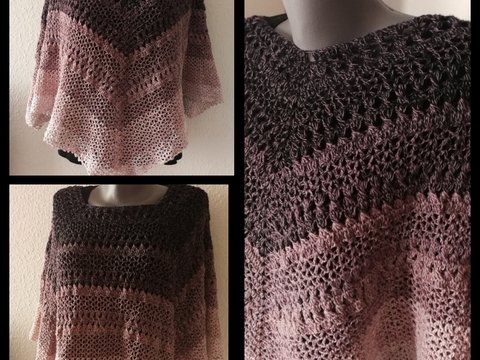 Häkelanleitung Poncho
