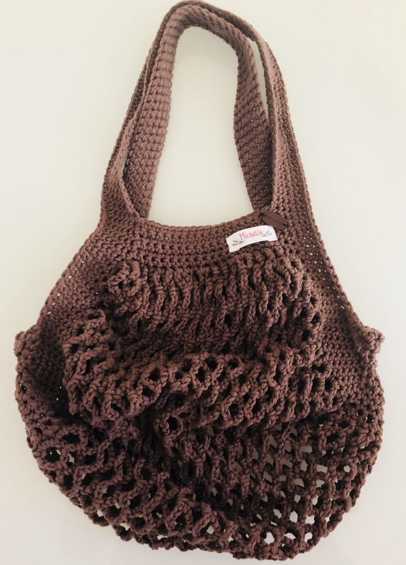 Häkelanleitung Einkaufsnetz mit langem Henkel - Bild 2