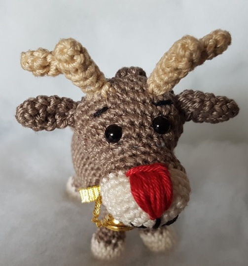 Rentier Shlüsselanhänger/Taschenbaumler