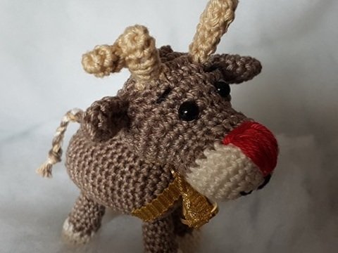 Rentier Shlüsselanhänger/Taschenbaumler