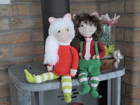 Trollgeschwister Gilbert und Sybille