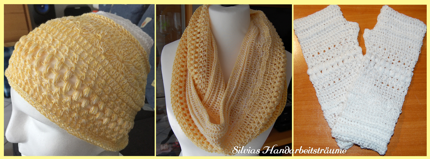 Armstulpen - Mütze - Loop Mustertraum