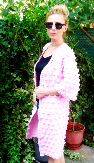 Bobble Kimono Cardigan