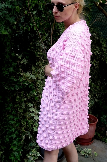 Bobble Kimono Cardigan