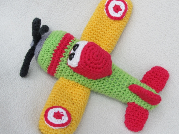 Flugzeug Tadeas Häkelanleitung