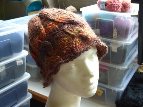 Strickanleitung * Zopfmütze "Franka" mit PDF-Rechner für alle Größen