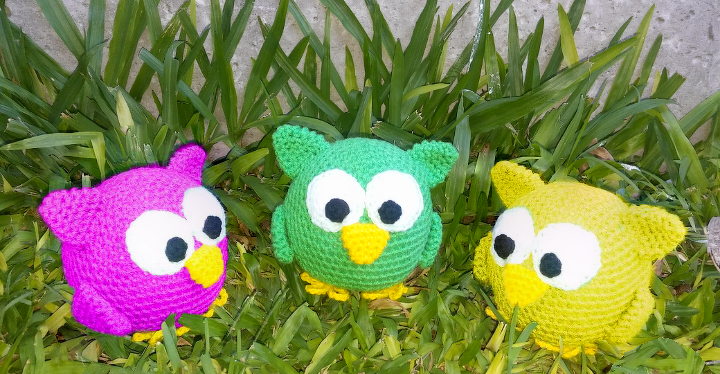 Crochet pattern Owl By Ternura Amigurumi