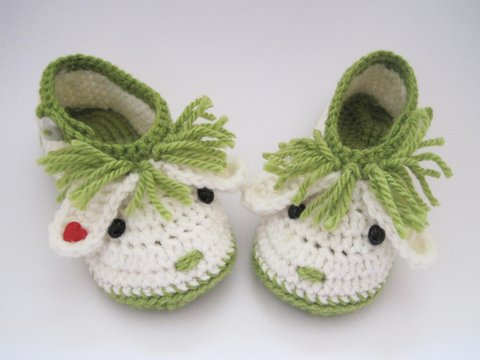 Hausschuhe häkeln - Größen: 31, 32, 33, 34, 35, 36