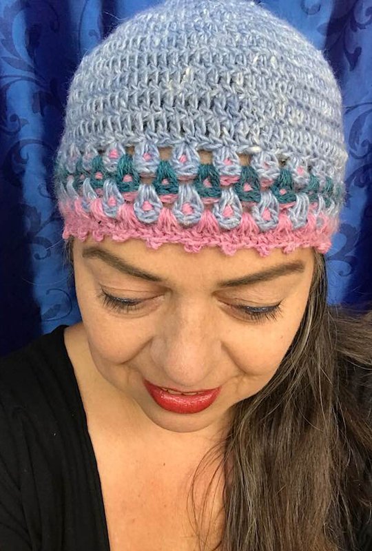 bezaubernd Mütze ACHILA.....mit netter Punkteborte - Bild 9