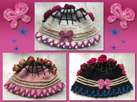 märchenhafte Mütze "ATSCHALE"...VIELE Variationsmöglichkeiten!