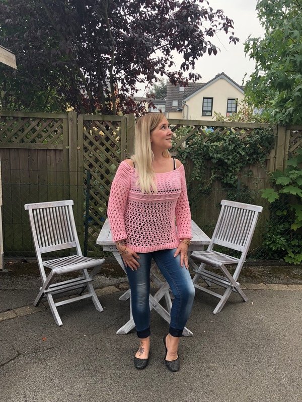 Häkelanleitung Pulli "Anastasia" - alle Größen - Bild 3