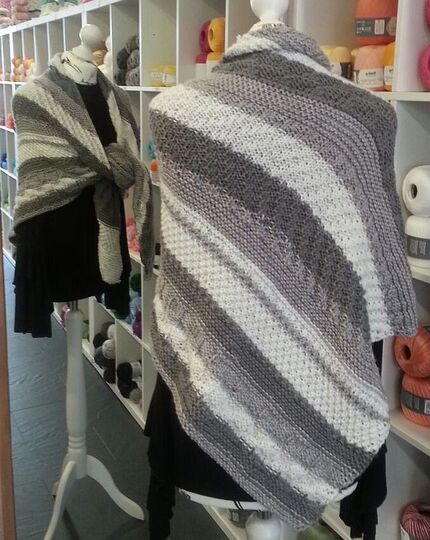 Strickanleitung Dreieckstuch Halstuch Stola