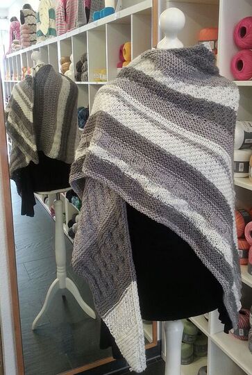 Strickanleitung Dreieckstuch Halstuch Stola