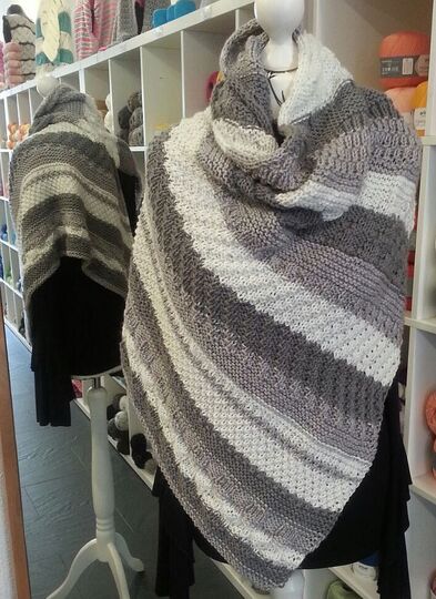 Strickanleitung Dreieckstuch Halstuch Stola