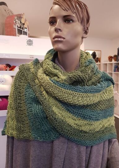 Strickanleitung Dreieckstuch Halstuch Stola