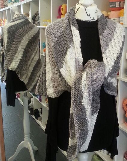 Strickanleitung Dreieckstuch Halstuch Stola