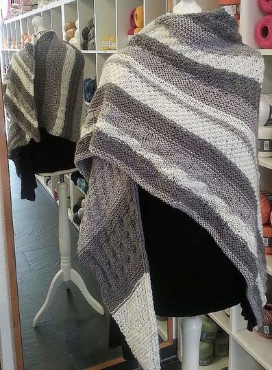 Strickanleitung Dreieckstuch Halstuch Stola