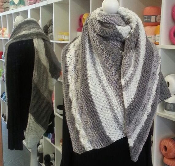 Strickanleitung Dreieckstuch Halstuch Stola