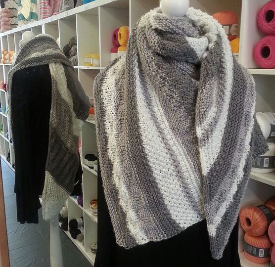 Strickanleitung Dreieckstuch Halstuch Stola