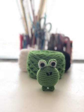 Chubby frog