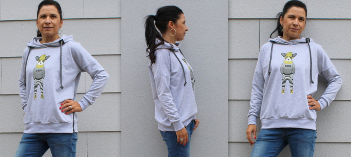 E-Book Hoodie Surita Gr. XS-XXL