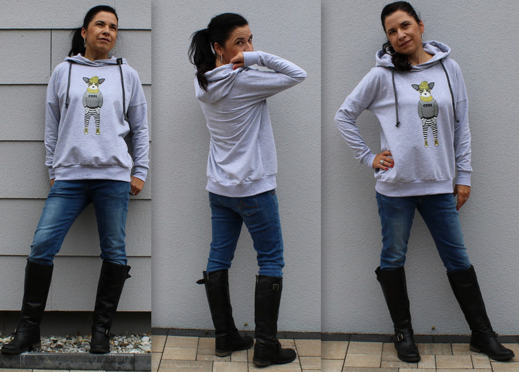 E-Book Hoodie Surita Gr. XS-XXL