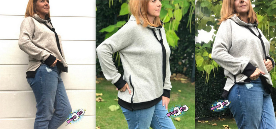 E-Book Hoodie Surita Gr. XS-XXL