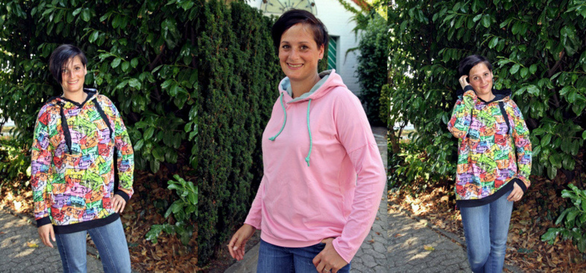 E-Book Hoodie Surita Gr. XS-XXL