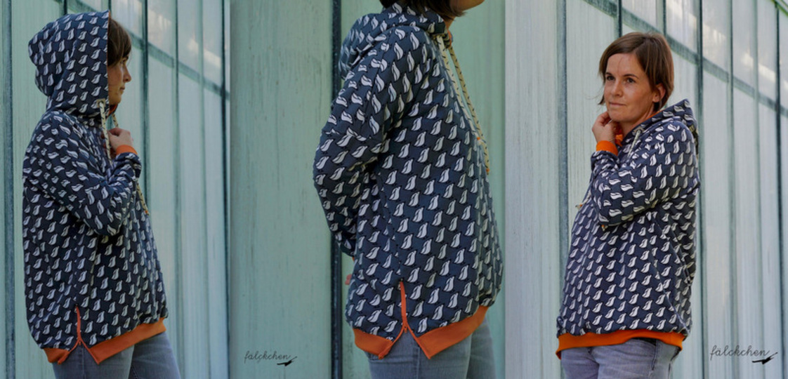 E-Book Hoodie Surita Gr. XS-XXL