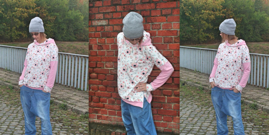 E-Book Hoodie Surita Gr. XS-XXL