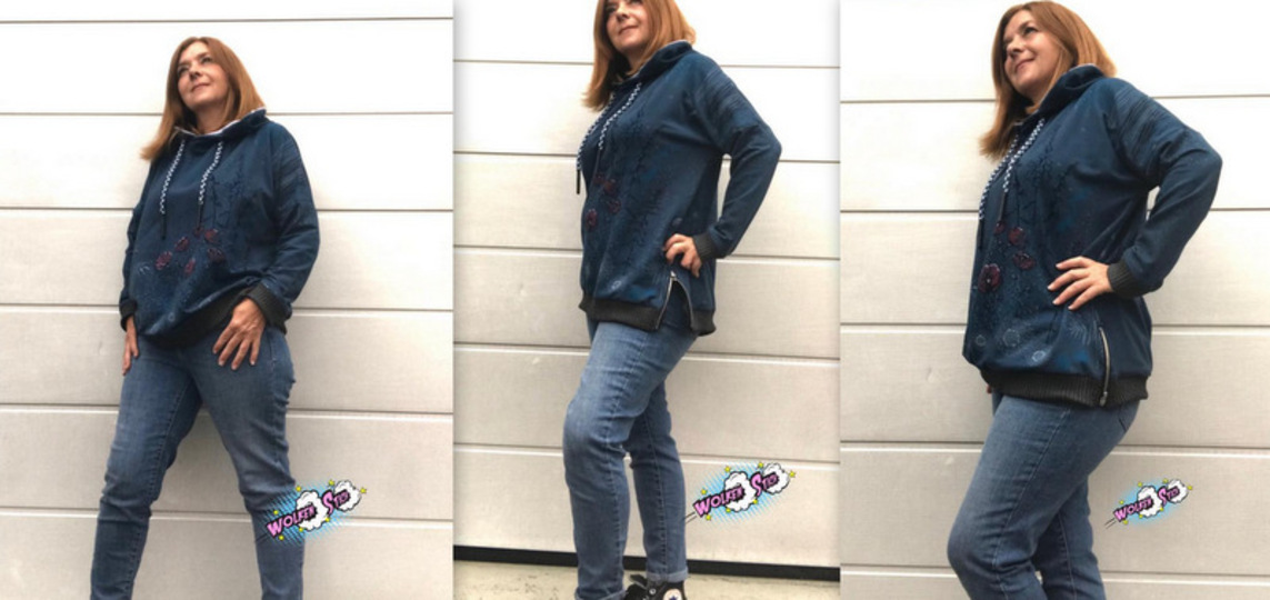 E-Book Hoodie Surita Gr. XS-XXL