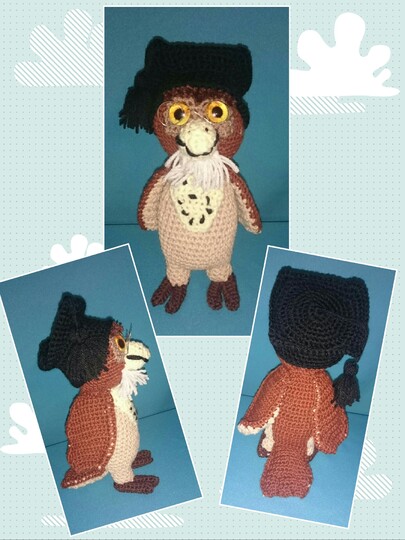 Amigurumi - Die schlaue Eule