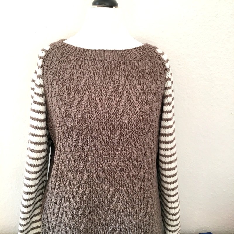 Raglanpullover "93 km" Gr. 38/40