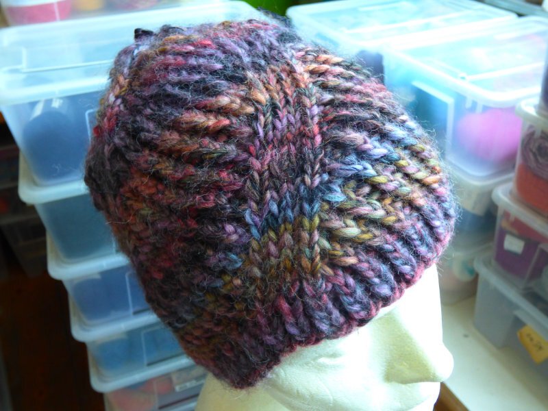 Strickanleitung * Rippenmütze "KrassKross" mit Mützenrechner für alle Größen