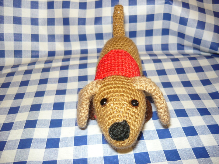 Häkelanleitung Dackel